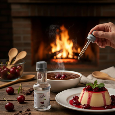 Vişne Aroması 40 g – Pasta, Kek, Kurabiye ve Tatlılar İçin Yoğun Vişne Esansı