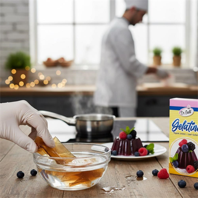 Yaprak Jelatin 1 KG – Sığır Jelatini %100 Helal Yerli Üretim