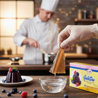 Yaprak Jelatin 1 KG – Sığır Jelatini %100 Helal Yerli Üretim