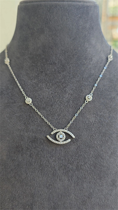 Silver Göz Kolye