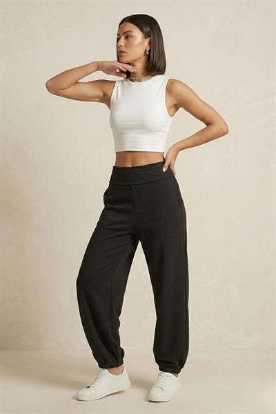 Flusso Siyah Pantolon