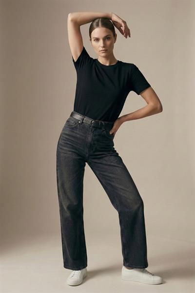 Luce Siyah Kot Pantolon