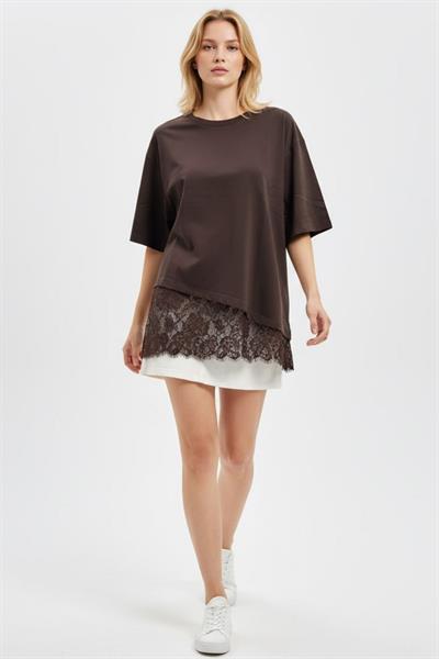 Velata Kahverengi Tişört