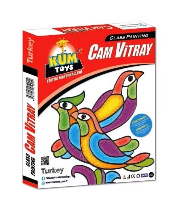 CAM VİTRAY - GLASS PAINTING BOYAMA SETİ