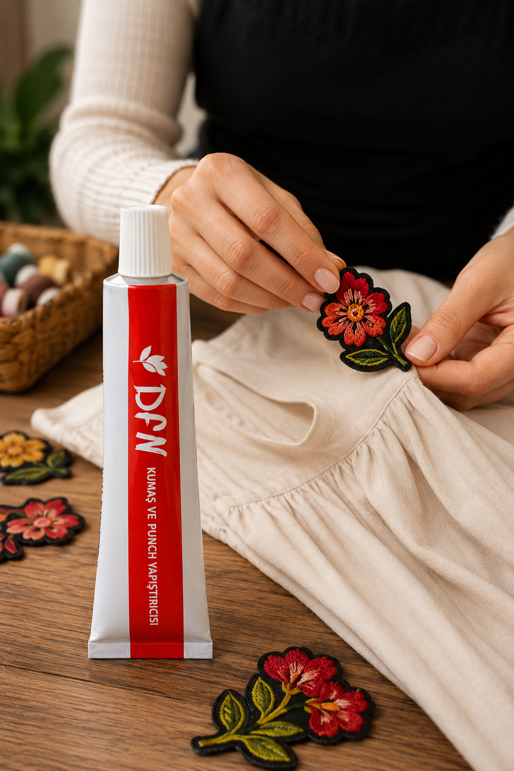 DFN Kumaş ve Punch Yapıştırıcısı 50gr Büyük Boy