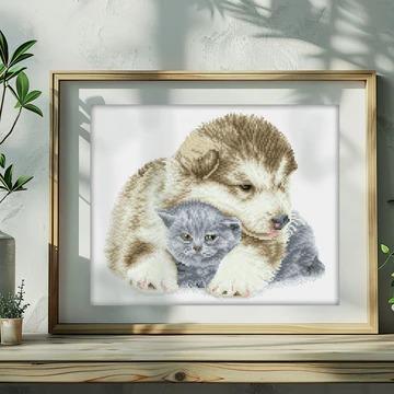 Dmnd Dotz  Sevimli Arkadaşlar - 41x33 cm