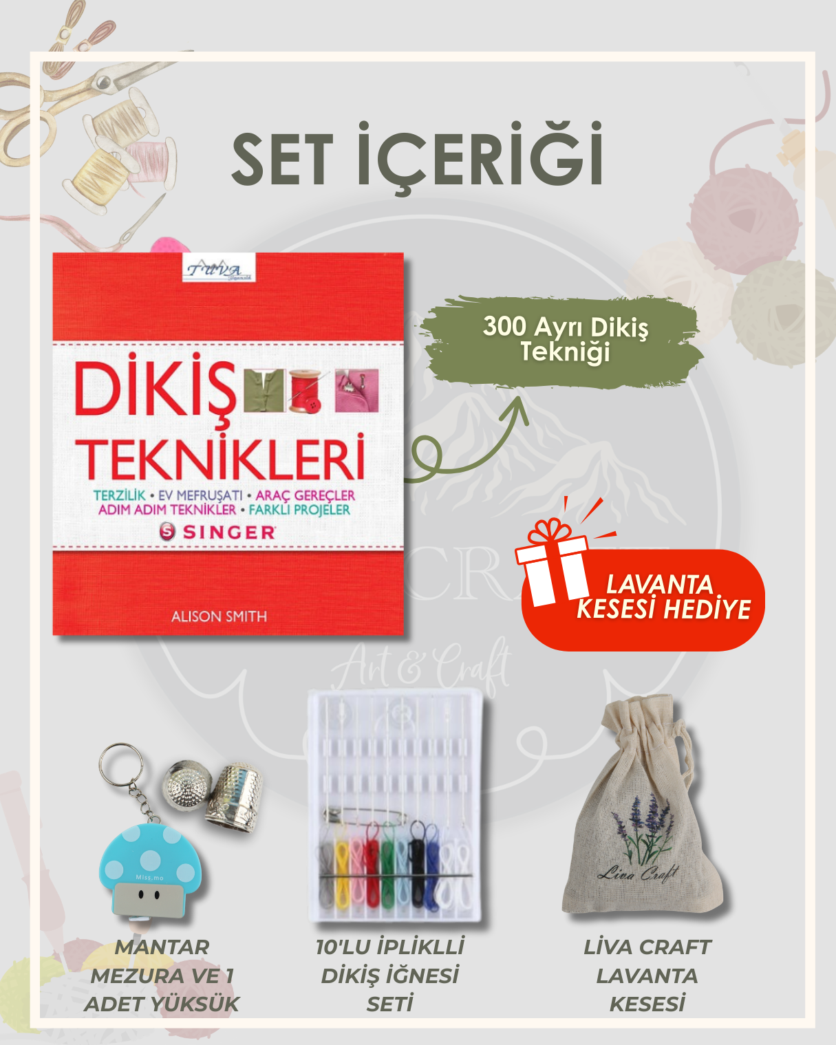 Dikiş Teknikleri Seti