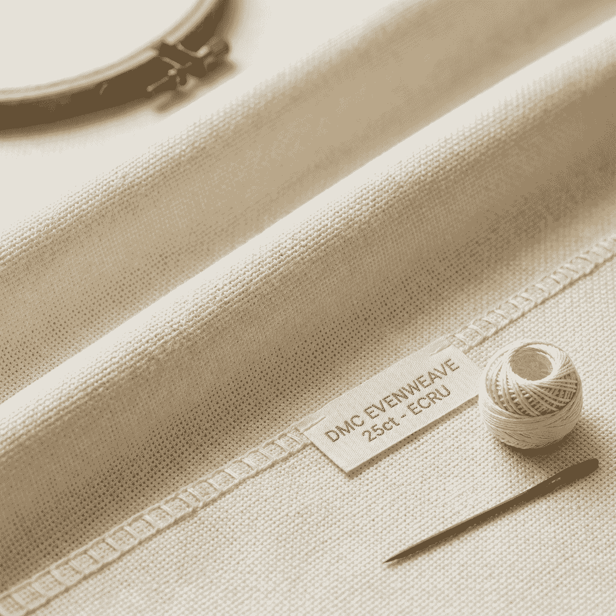 DMC 25 CT EVENWEAVE KUMAŞ DM532-ECRU