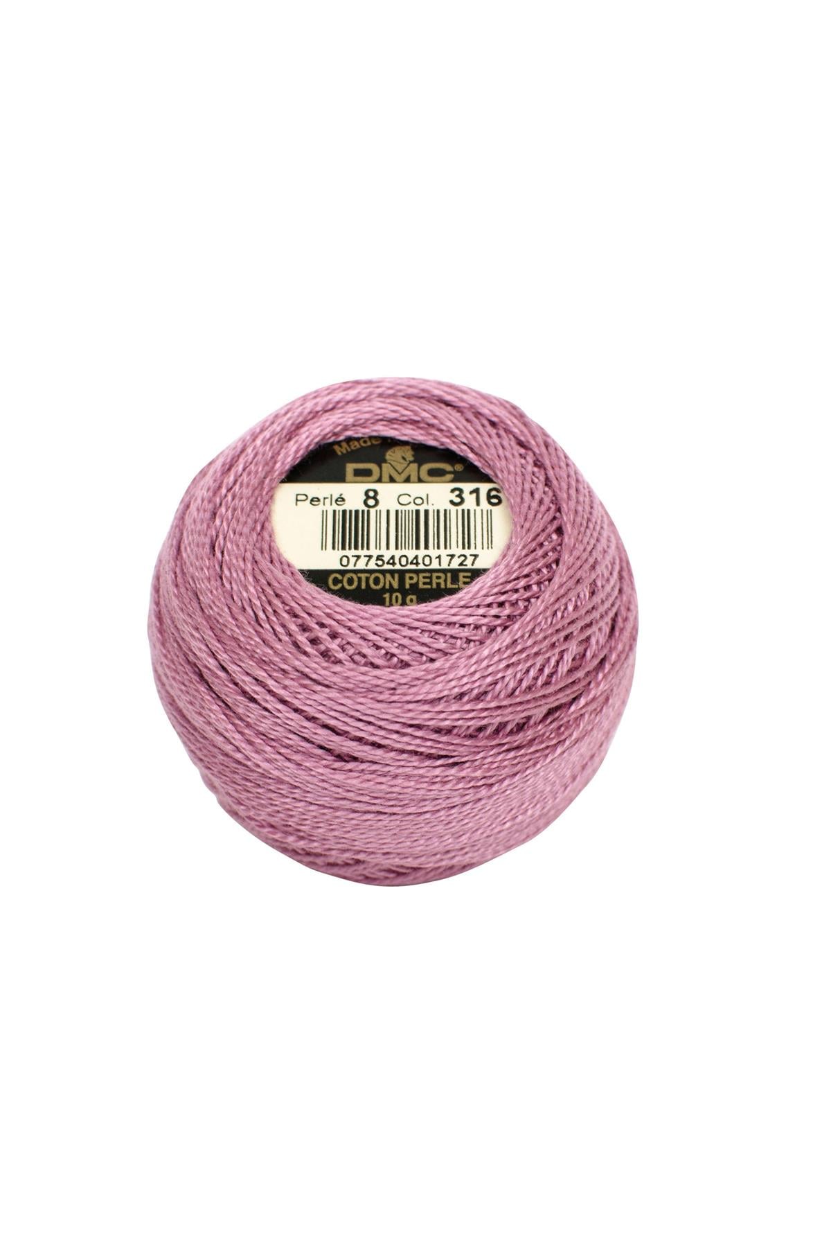 DMC KOTON PERLE  8 NUMARA 316