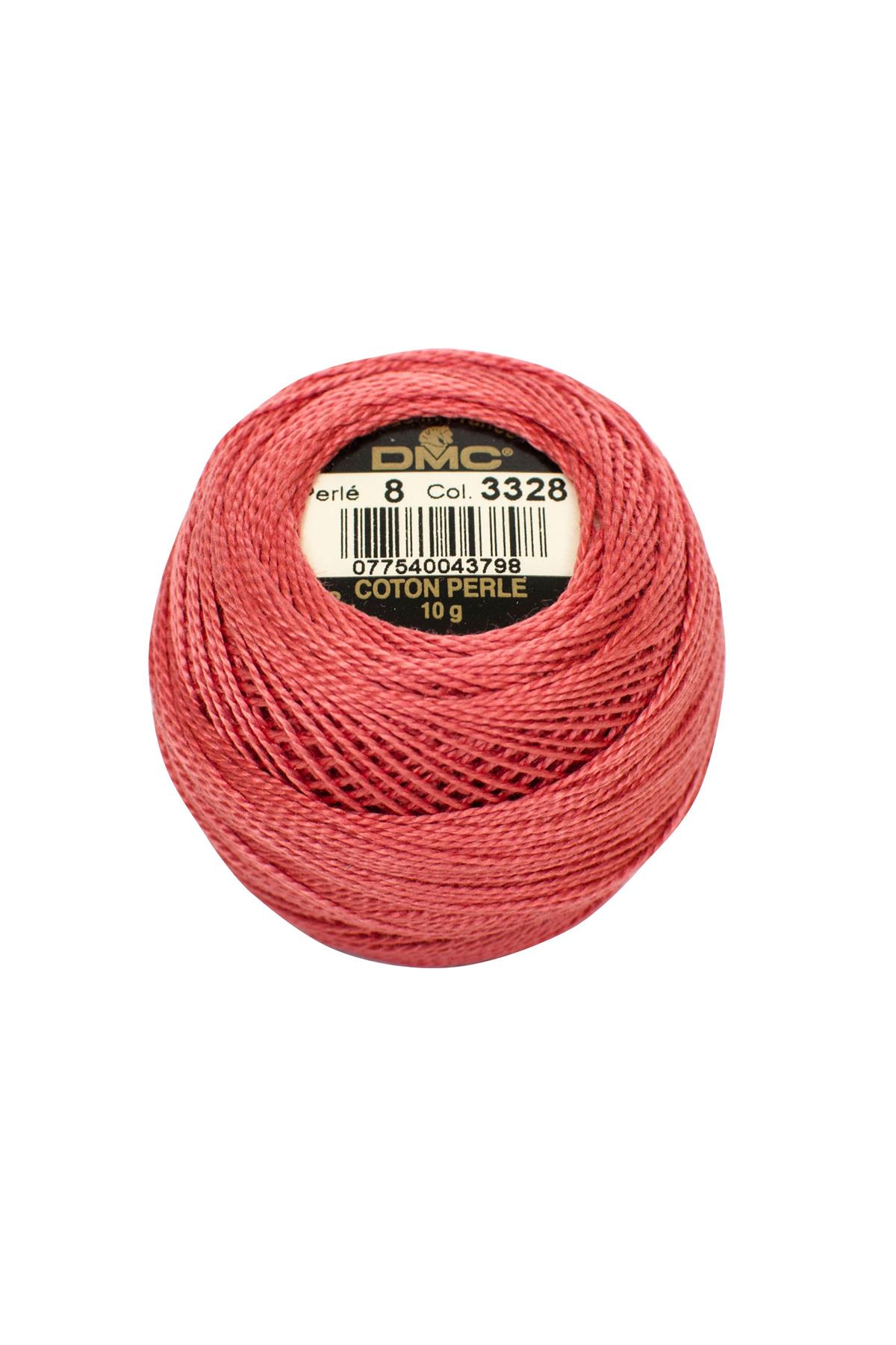 DMC KOTON PERLE  8 NUMARA 3328