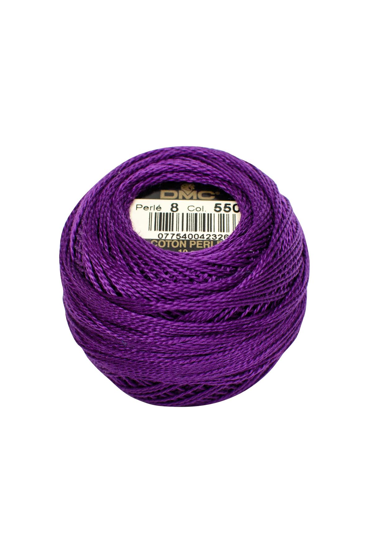 DMC KOTON PERLE  8 NUMARA 550