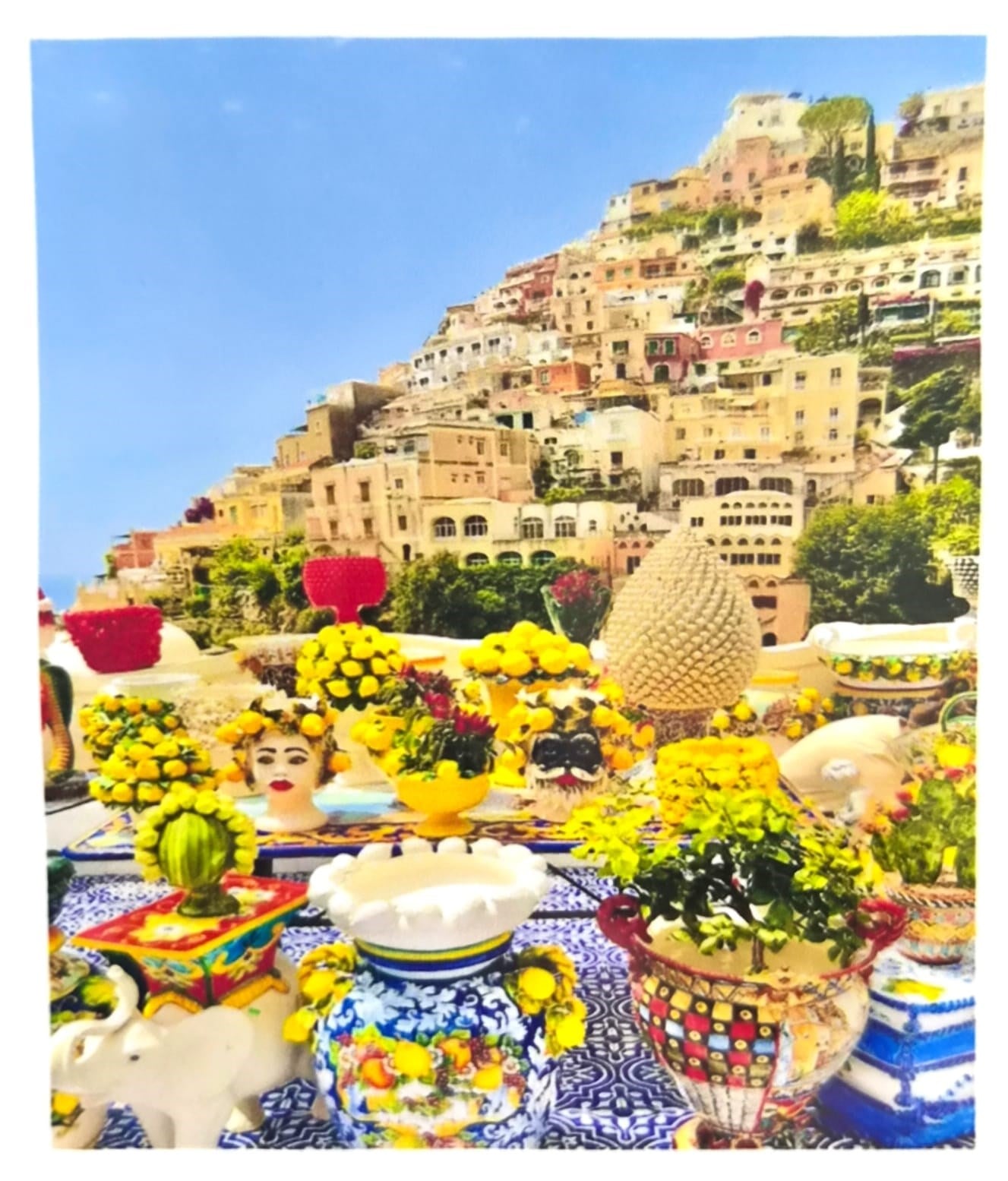 Elmas Mozaik Tablo, 50x65cm Yöresel Şehir Boncuk Yapıştırma Kiti 