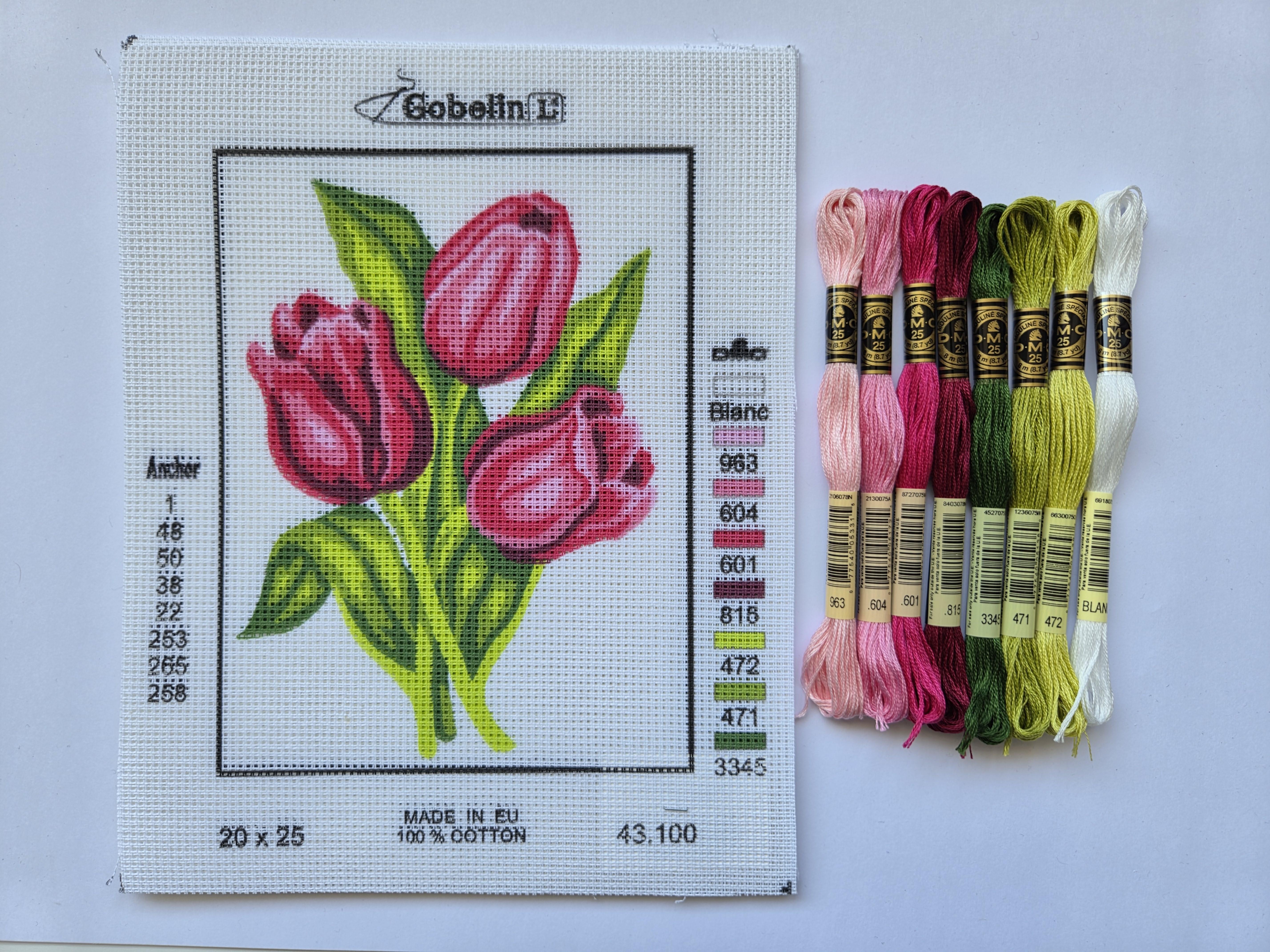 GOBELİN 20X25 Goblen - İplikli Set