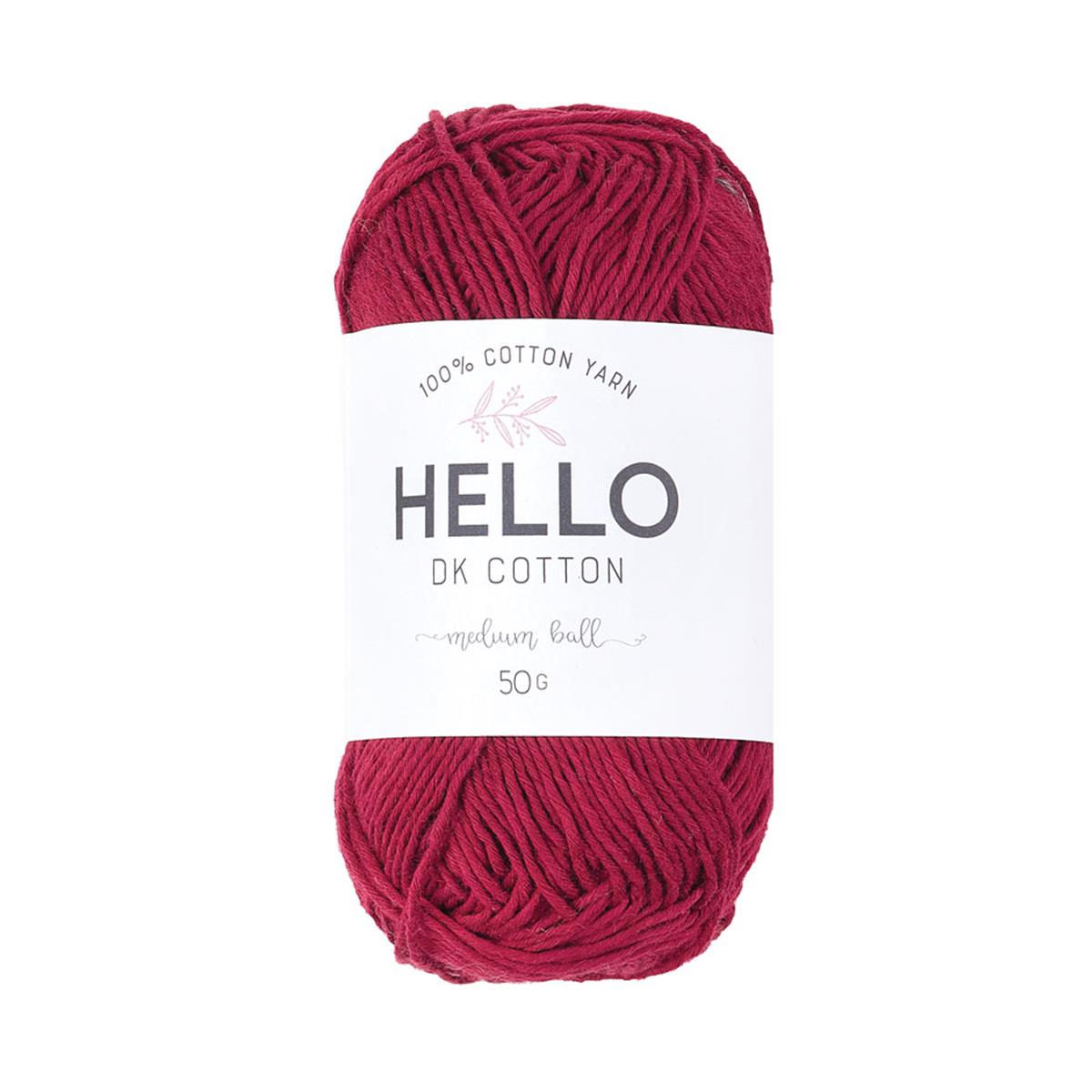 HELLO DK Pamuk Örgü İpliği 50gr No:116