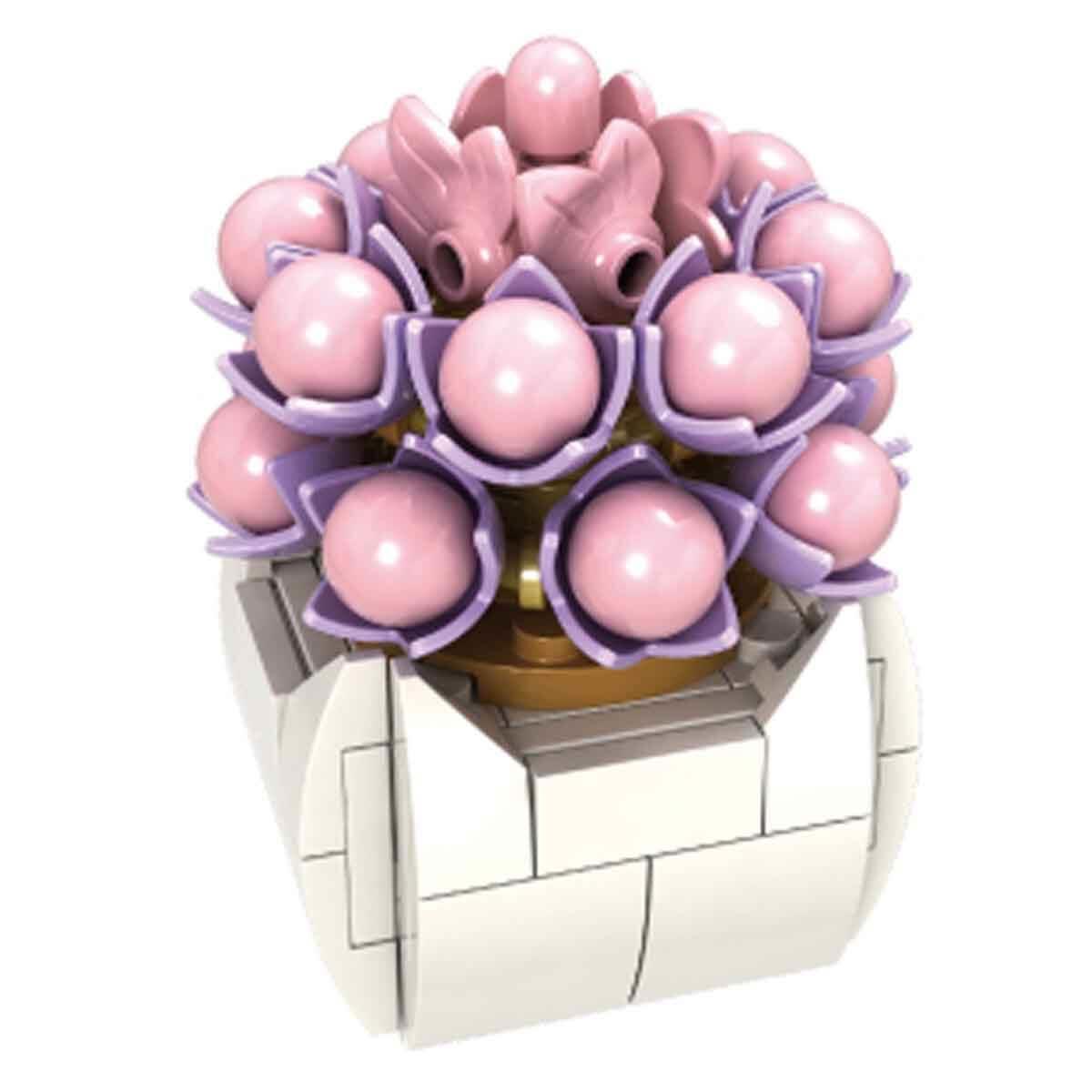 Lego Çiçek Seti Pembe Çiçek