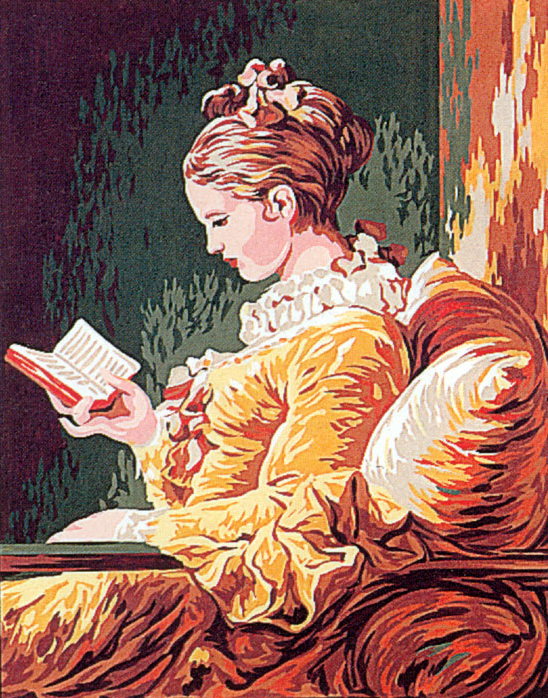 MARGOT GOBLEN 50X65CM - 133.3160 Okuyan Genç Kız