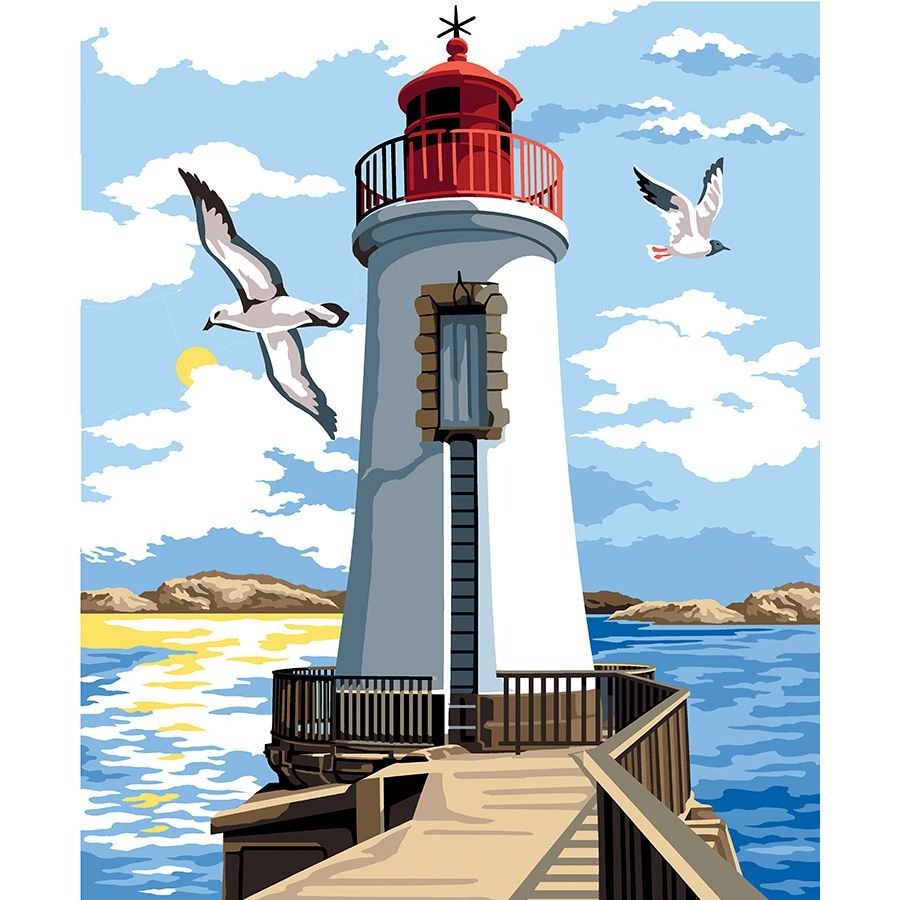 MARGOT GOBLEN 60X70CM - 134.5186 Deniz Feneri İskelesi