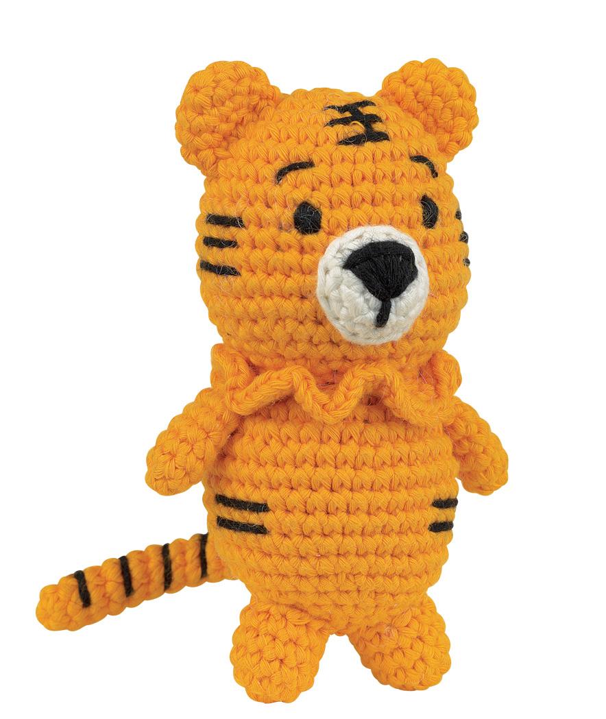 Amigurumi Kiti, Mini Örgü Seti KAPLAN