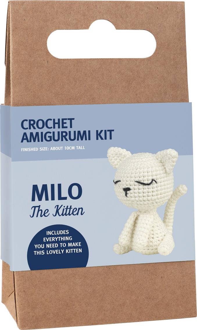 Amigurumi Kiti, Mini Örgü Seti KEDİ