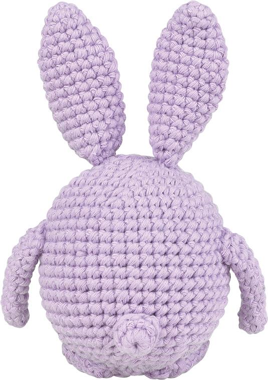 Amigurumi Kiti, Mini Örgü Seti LİLA TAVŞAN