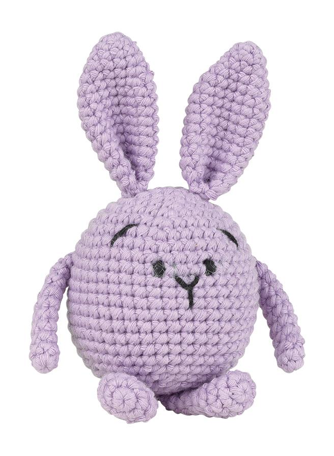 Amigurumi Kiti, Mini Örgü Seti LİLA TAVŞAN