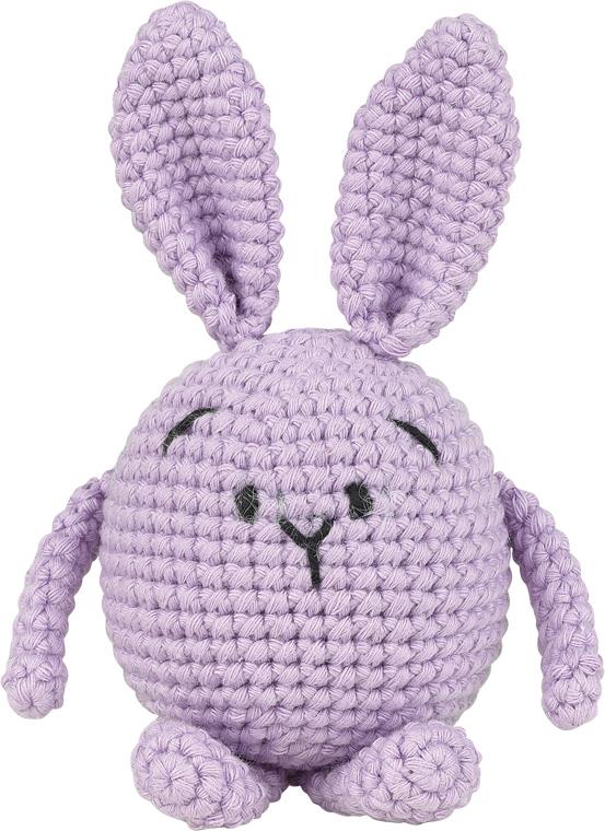 Amigurumi Kiti, Mini Örgü Seti LİLA TAVŞAN