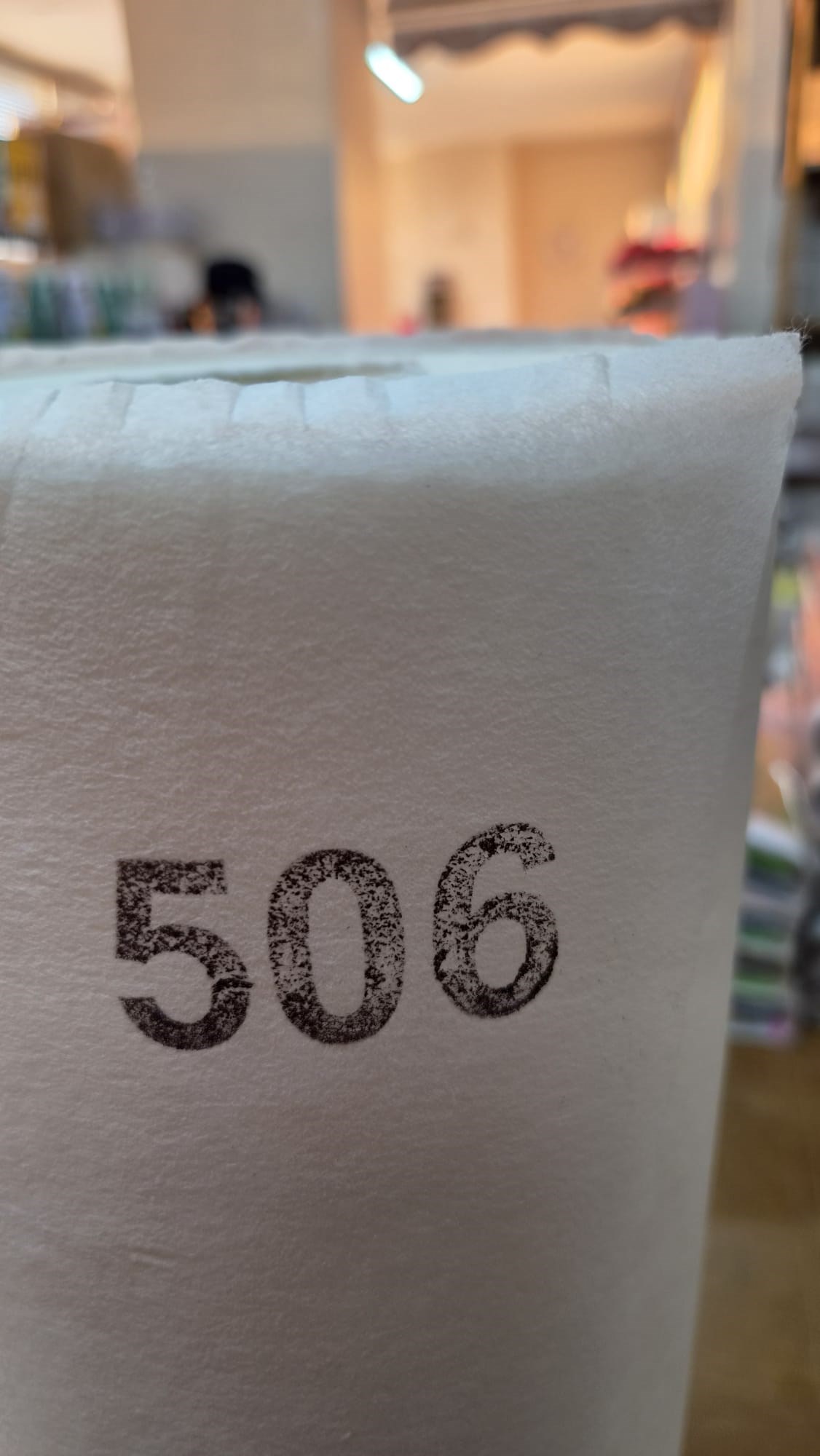 Nakış Telası, 506No Kolay Yırtılan Makine Nakışı Altına Yapışkansız Tela 1. Kalite