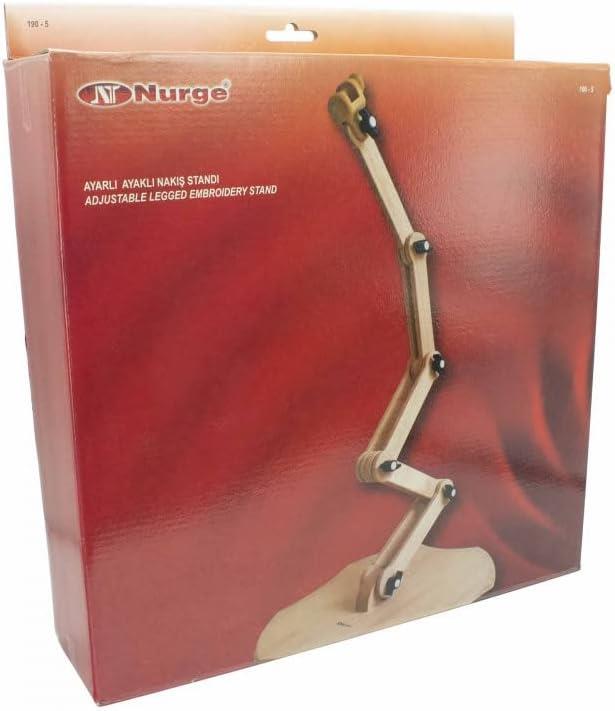 Nurge 190-5 Ayarlanabilir Ayaklı Nakış Sehpa - Kasnak Tutucu