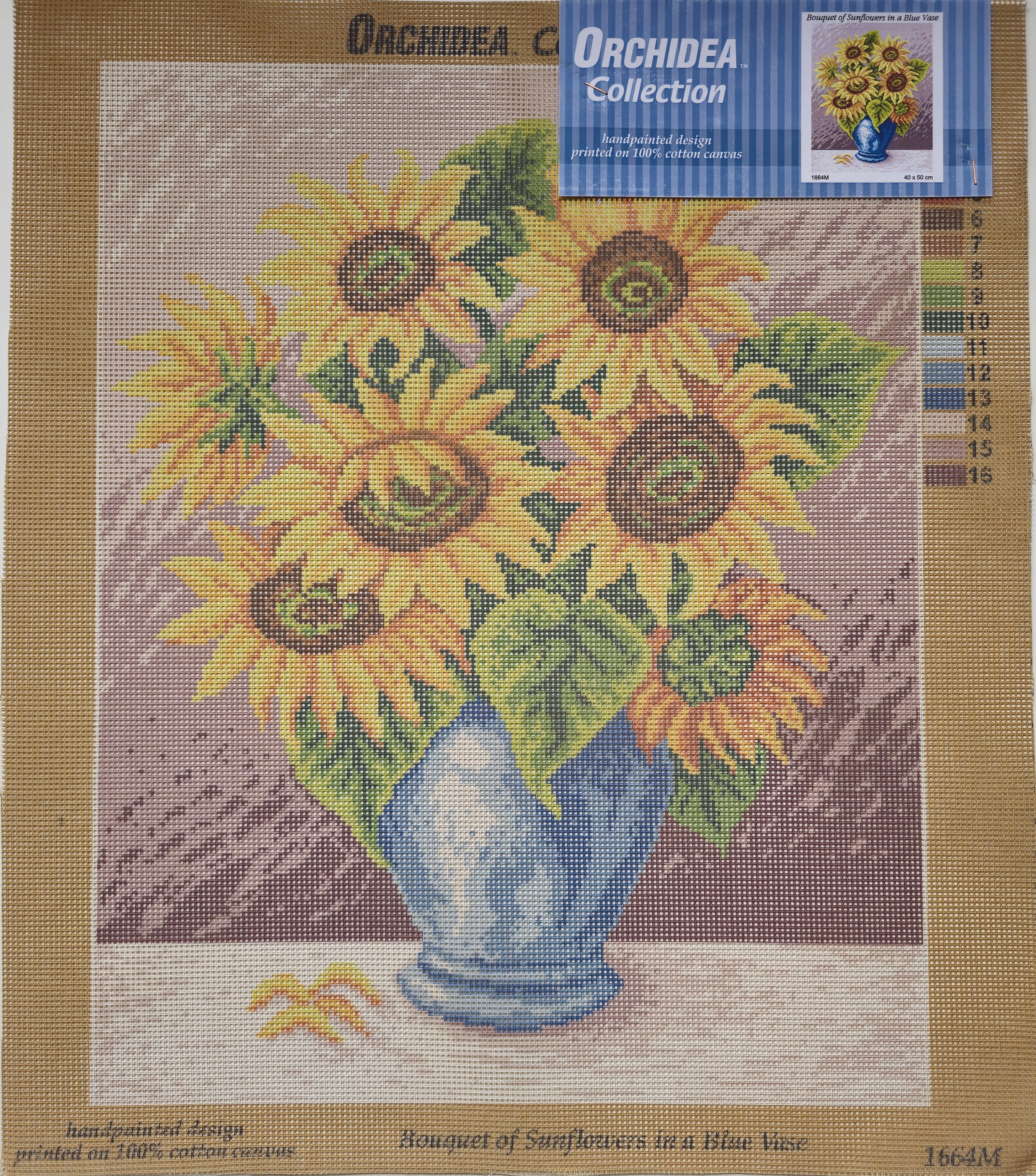 Orchidea Goblen 1664M 40x50