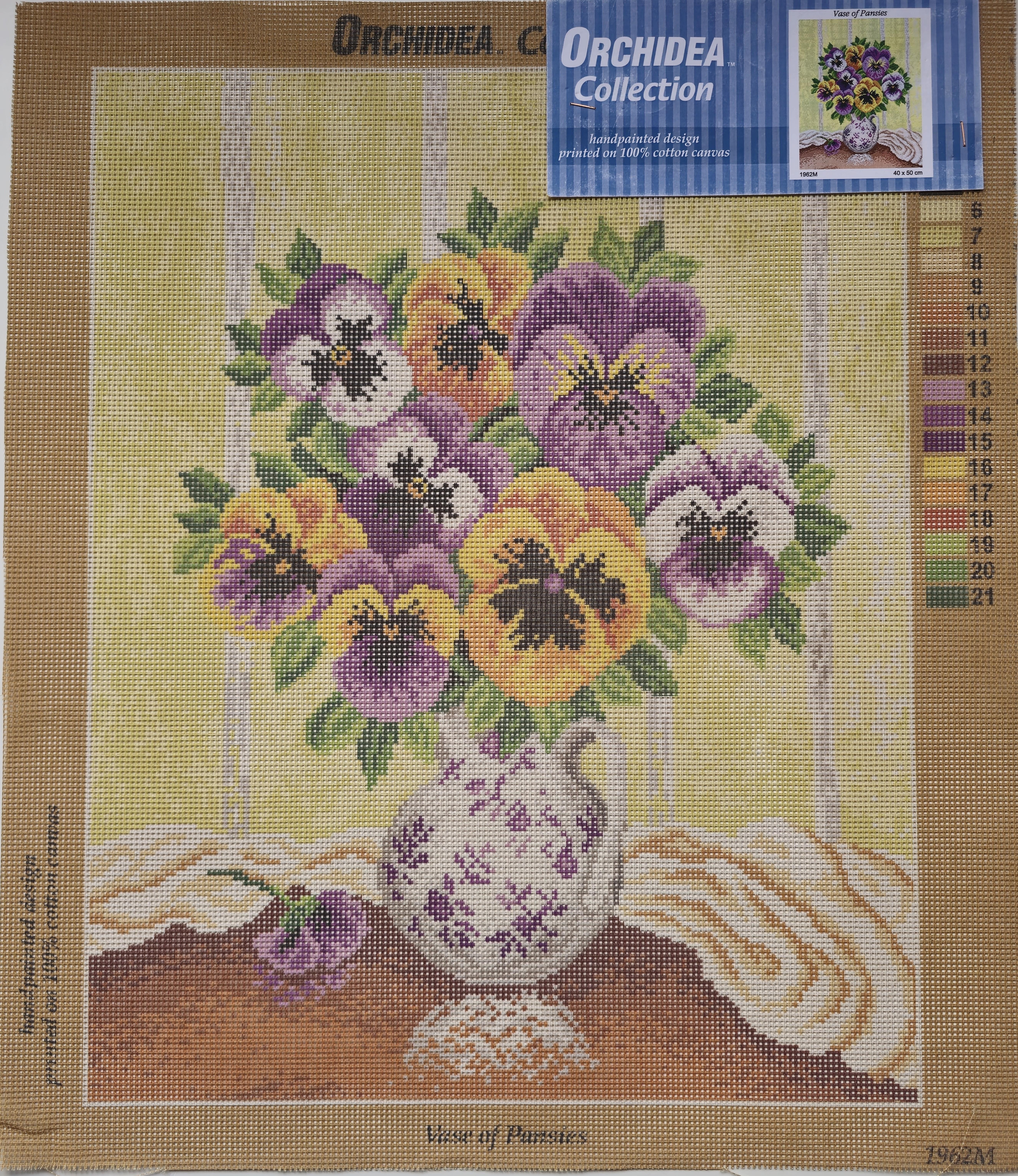 Orchidea Goblen 1962M 40x50
