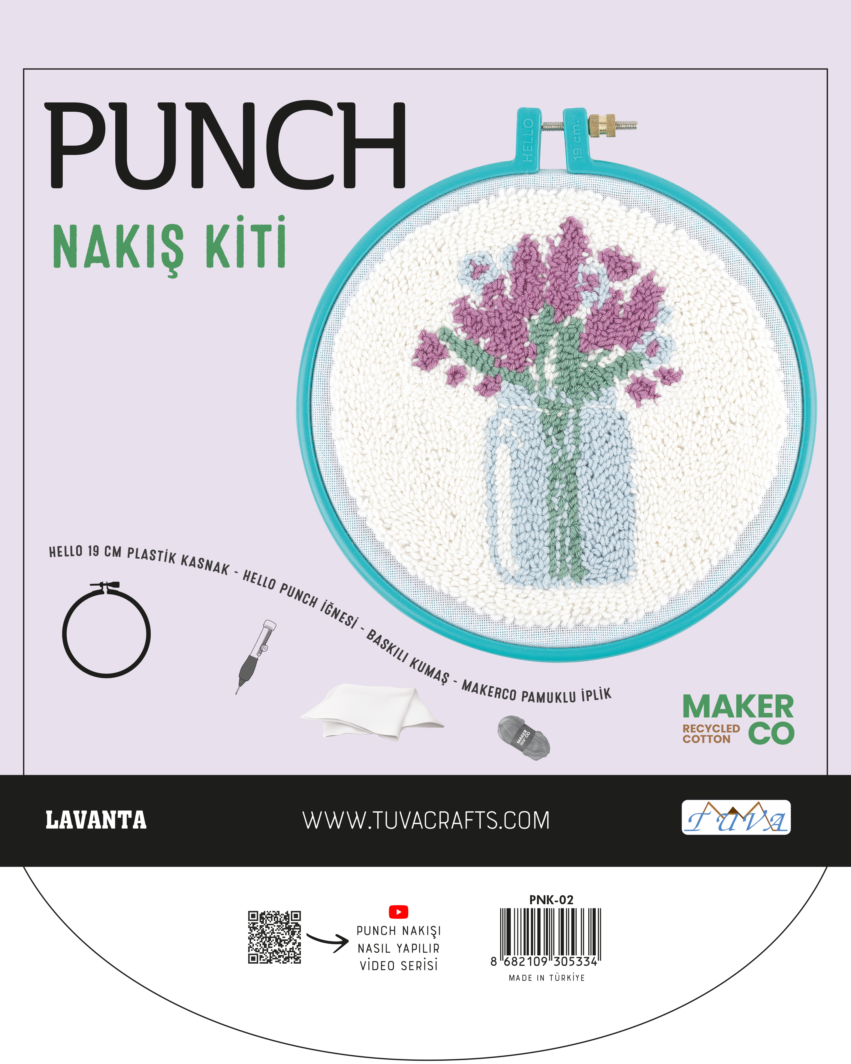 PUNCH NAKIŞ KİTİ-LAVANTA