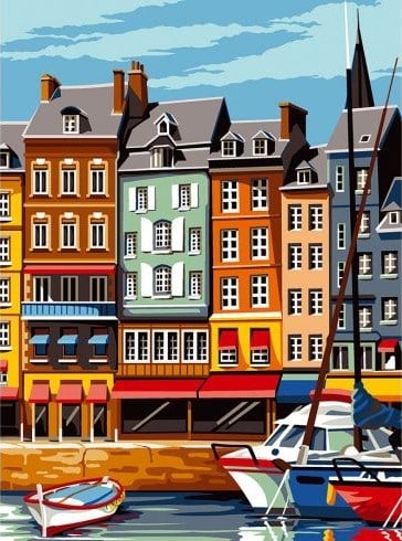 SEG GOBLEN 40X50CM - 926.341 Honfleur Evleri