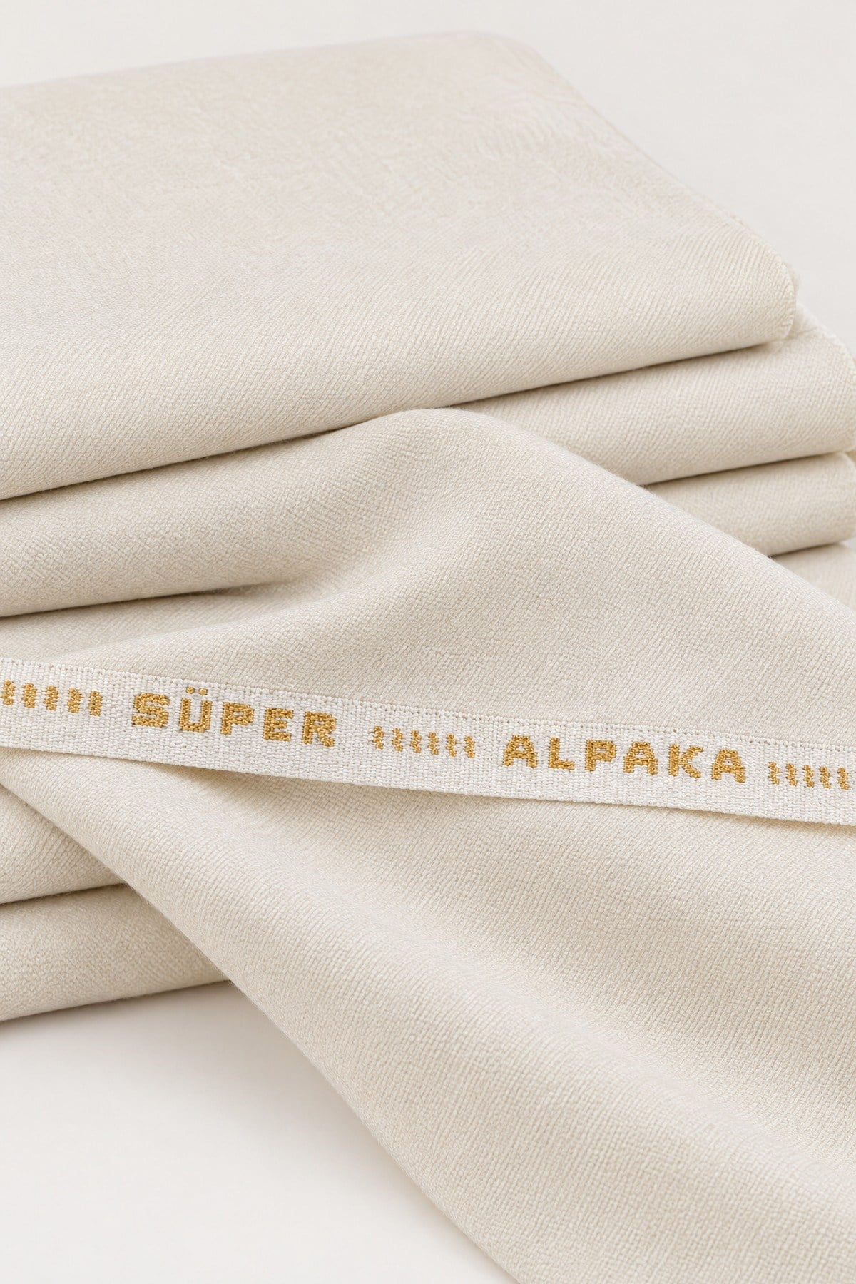 Süper Alpaka Nakış Kumaşı Krem 1 Metre, El İşi, Masa Örtüsü, Runner, Yastık ve Çeyiz Kumaşı