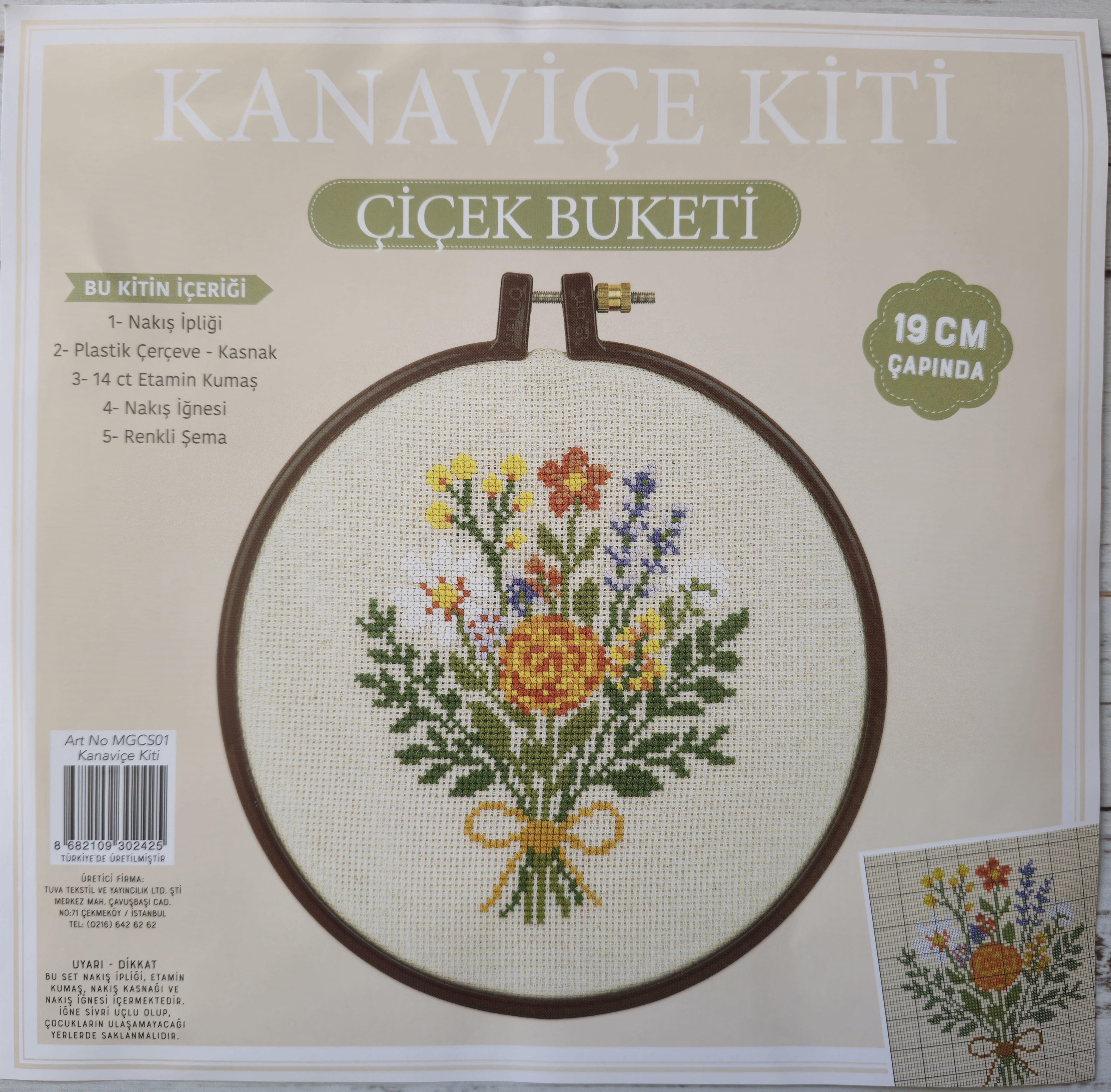 Tuva Kanaviçe Kiti 4 Farklı Model 2