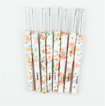 8li Tığ Seti - Sonbahar Desenli