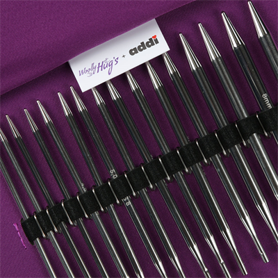 Addi Click Wolly Hugs Değiştirilebilir Misinalı Şiş ve Tunus Tığ Seti