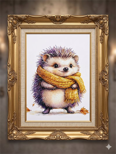 Boncuk İşleme Kiti  30 x 40 Atkılı Kirpi
