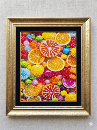 Boncuk İşleme Kiti 50 x 65 Şekerler