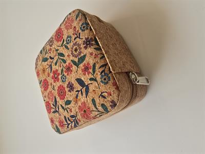 ÇANTALI DİKİŞ SETİ - MİNİ ÇİÇEK DESENLİ