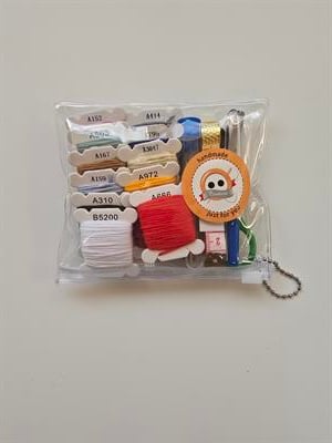 ÇANTALI DİKİŞ SETİ - ŞEFFAF GÖRÜNÜMLÜ