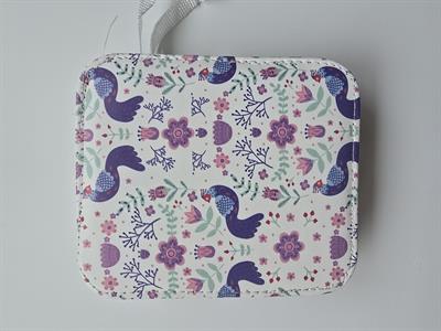 ÇANTALI DİKİŞ SETİ - TAVUS KUŞU DESENLİ