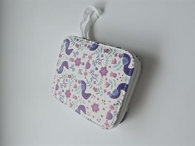 ÇANTALI DİKİŞ SETİ - TAVUS KUŞU DESENLİ