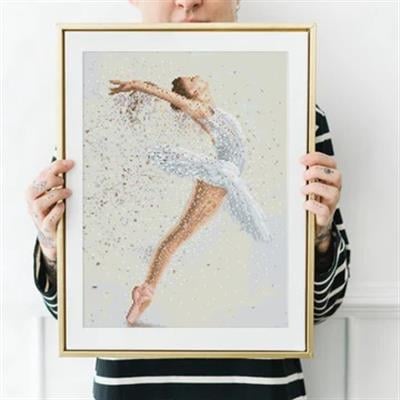 Diamond Dotz Dansçı Kadın - 37x52 cm