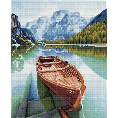 Elmas Mozaik Tablo Fiyort Yolculuğu – 41,4 cm x 51,6 cm