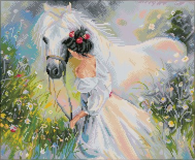 Diamond Dotz Hayaller Tarlası – 50 x 40,9 cm