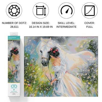 Diamond Dotz Hayaller Tarlası – 50 x 40,9 cm