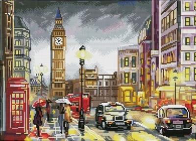 Dmnd Dotz Londra Manzarası - 52x37 cm