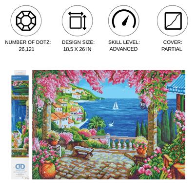 Dmnd Dotz Riviera Rüyası – 66 x 47 cm