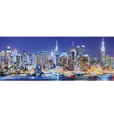 Diamond Dotz Şehir Işıkları Elmas Tablo Seti - 75x29 cm