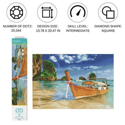 Diamond Dotz Tayland Kaçışı - 52x35 cm